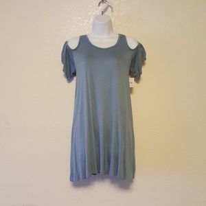 Brand New Cold Shoulder Shift Dress